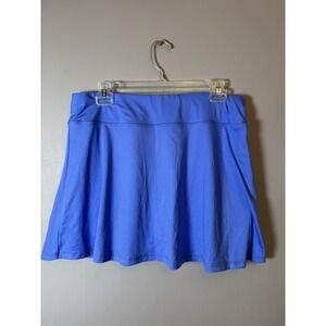 Xersion Women's Size 3XL Blue Skort‎ High rise Fitted Shorts Skirt Quick-Dri